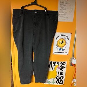 Size 22 Old Navy Rockstar Super Skinny Charcoal High-Rise Jeans